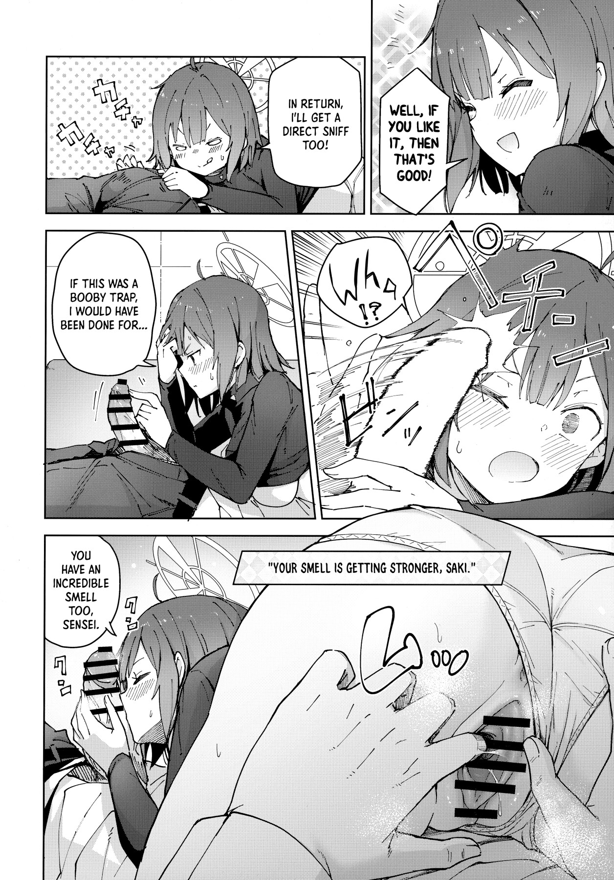 Hentai Manga Comic-That Time I Boned Saki While Getting a Nice Whiff of Her-Read-13